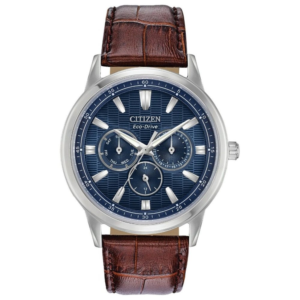 Citizen Mens Day Date Blue Dial Watch